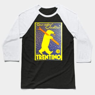 Vintage Travel - Trentino Baseball T-Shirt